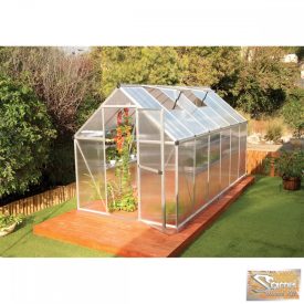 Optimum polikarbonát üvegház 6,85 m2