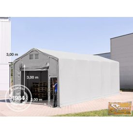 Outlander 4x12m, 3m oldalmagasságú raktársátor