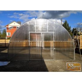 FARMER ÜVEGHÁZ 5 X 12 MÉTER, DUPLA VASAZATTAL
