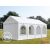 Profi professional 3x8 m, +2,6 m rendezvénysátor 550g/m2, fehér színben