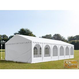 Profi professional rendezvénysátor 6x24 m +2,6m