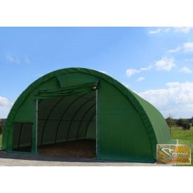   Profi highlander raktársátor köríves vázzal 9,15x26 m, B típus tűzálló