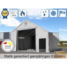 Profi everest raktársátor 8 x 8m B típusú
