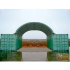 Profi highlander konténer tető 8x12 , tűzálló