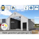 Profi everest raktársátor 8 x 12m B típusú, tűzálló, tetőablakkal