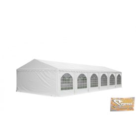 Profi professional rendezvénysátor 6x18 m +2,6m, fehér