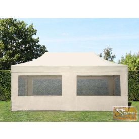   Profi prémium logiline pavilon 3x6 m, panoráma ablakkal több színben 