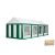 Profi economy rendezvénysátor PVC 500g/m2  4x10m színes