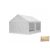 Profi economy rendezvénysátor PVC 500g/m2  5x4m fehér