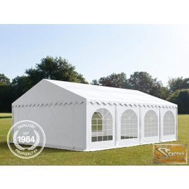   Profi prémium 6x8 m rendezvénysátor PVC 500g/m2, fehér színben