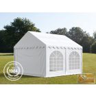 Profi prémium 4x4 m rendezvénysátor PVC 500g/m2, fehér színben