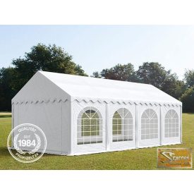   Profi prémium 3x8 m rendezvénysátor PVC 500g/m2, fehér színben