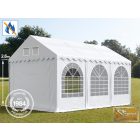 Profi professional 4x6 m +2,6 m, rendezvénysátor 550g/m2, fehér színben