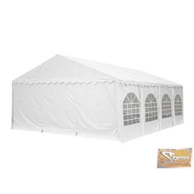 Profi professional rendezvénysátor 6x6 m, fehér +2,6 m