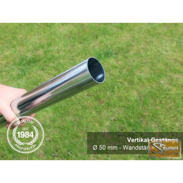 Profi professional 5x6, +2 m rendezvénysátor 550g/m2, fehér színben