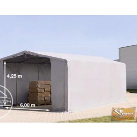 Profi outland raktársátor 8x10, 4,0 m B típusú, szürke