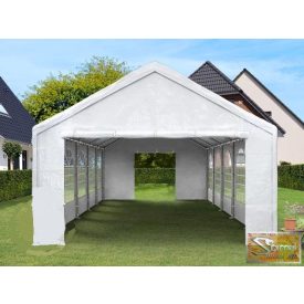 Profi 4x6 méteres economy rendezvénysátor, PE ponyvával